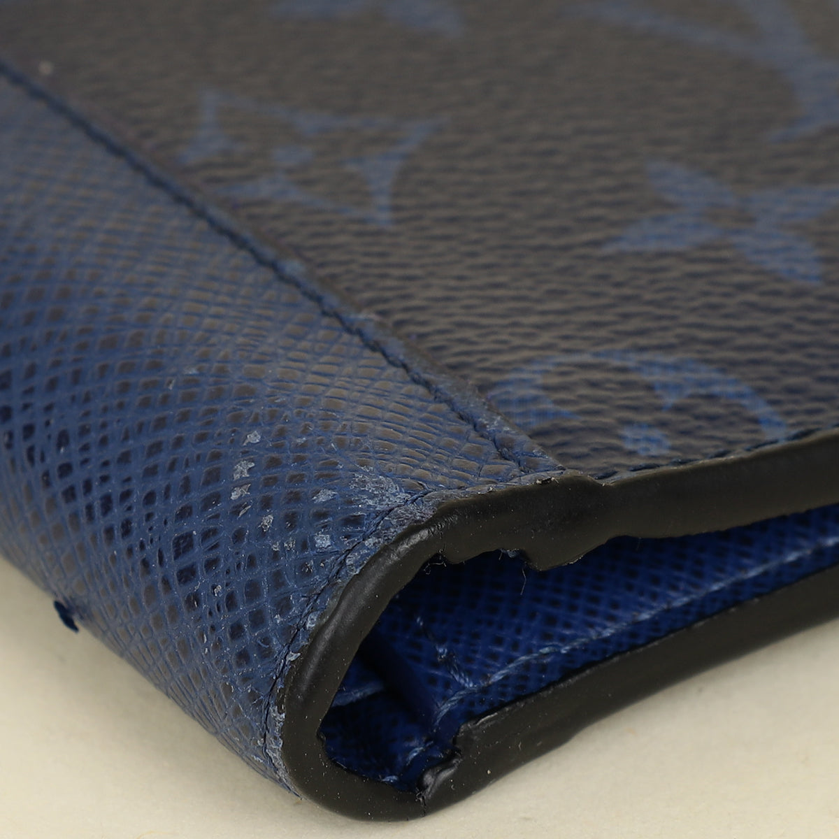 Louis Vuitton Monogram Cobalt Taigarama Multiple Wallet