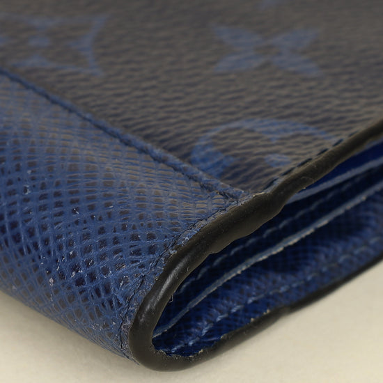 Louis Vuitton Monogram Cobalt Taigarama Multiple Wallet