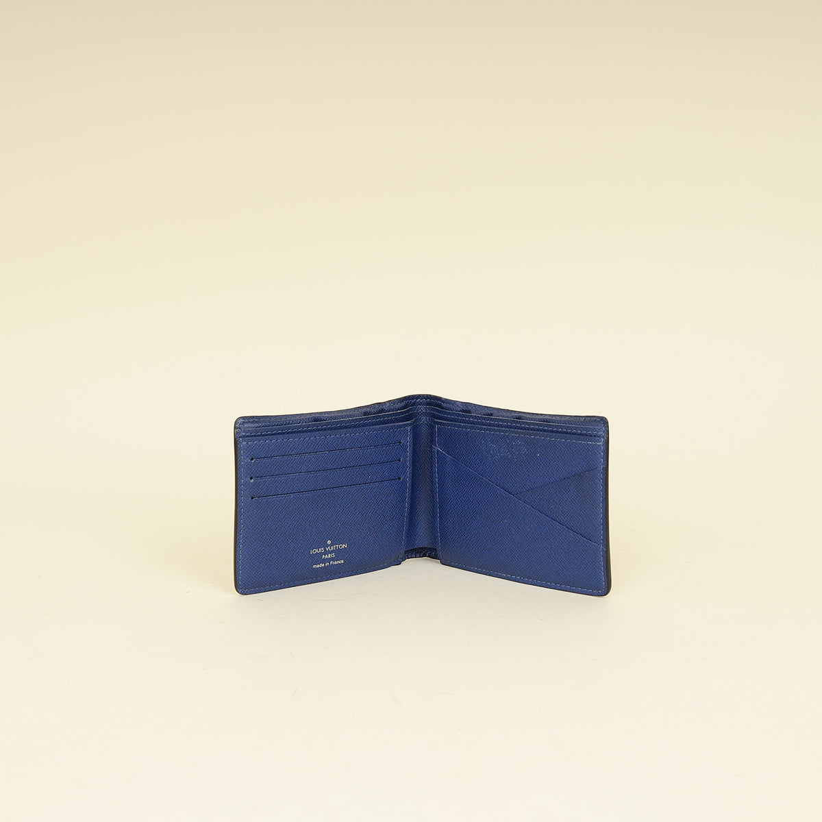 Louis Vuitton Monogram Cobalt Taigarama Multiple Wallet