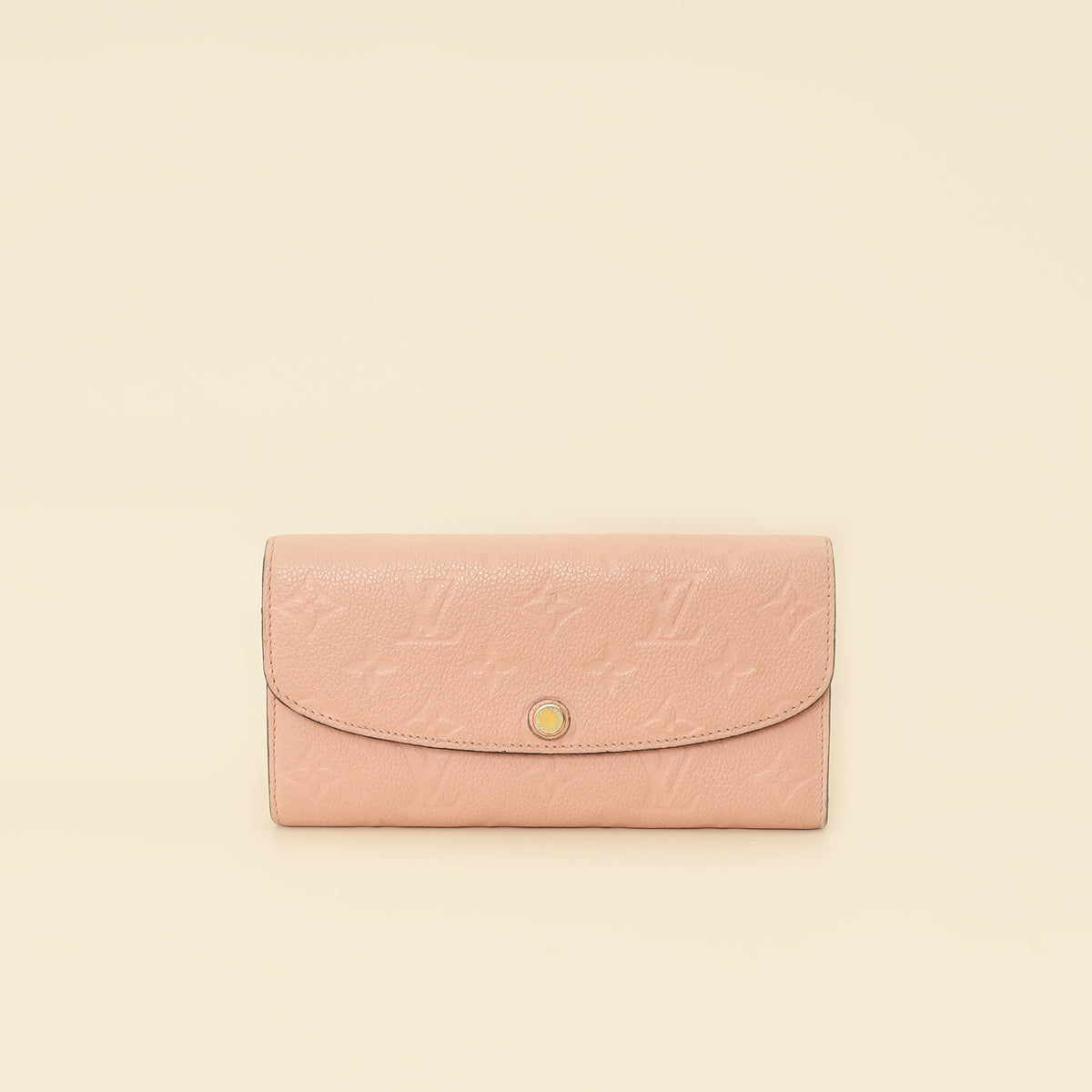 Louis Vuitton Rose Ballerine Monogram Empreinte Emilie Wallet-Louis Vuitton-THE CLOSET