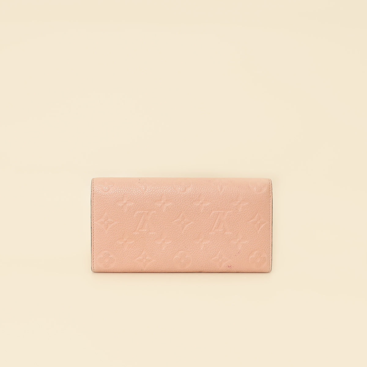 Louis Vuitton Rose Ballerine Monogram Empreinte Emilie Wallet-Louis Vuitton-THE CLOSET