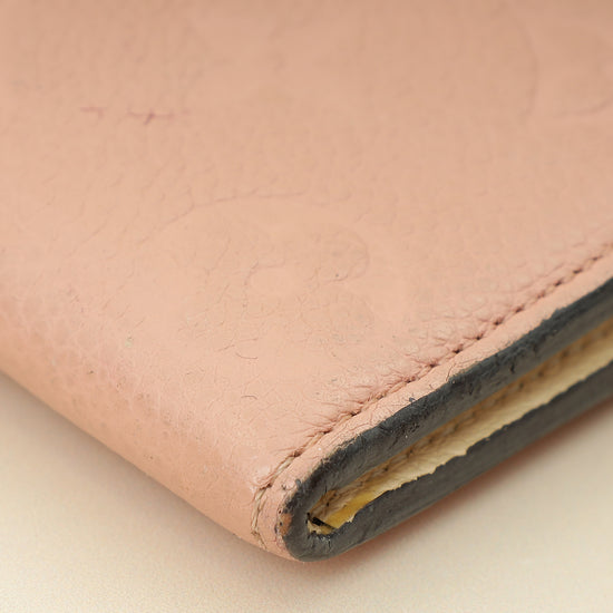 Louis Vuitton Rose Ballerine Monogram Empreinte Emilie Wallet-Louis Vuitton-THE CLOSET
