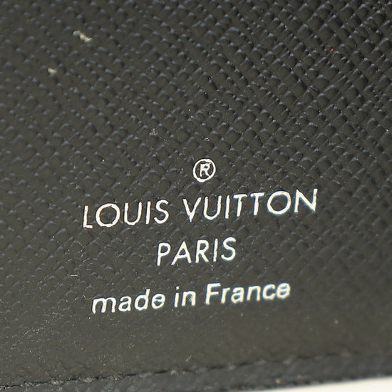 Louis Vuitton Black Multiple Men's Wallet w/ Initials R&M