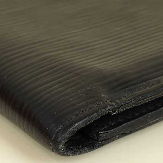 Louis Vuitton Black Multiple Men's Wallet w/ Initials R&M