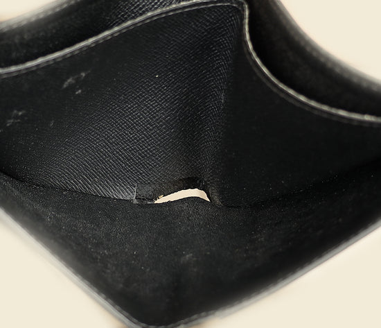Louis Vuitton Black Multiple Men's Wallet w/ Initials R&M