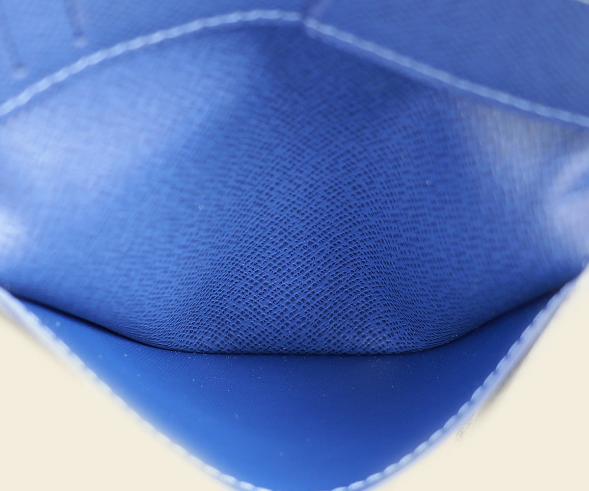 Louis Vuitton Cobalt Taigarama Monogram Pocket Organiser