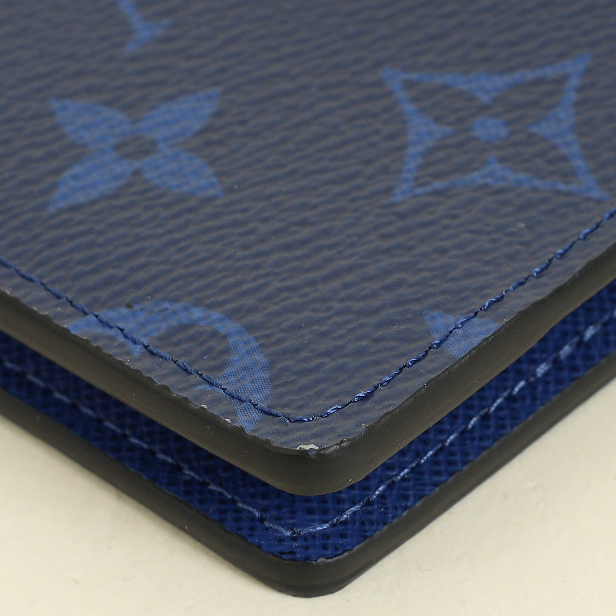 Louis Vuitton Cobalt Taigarama Monogram Pocket Organiser