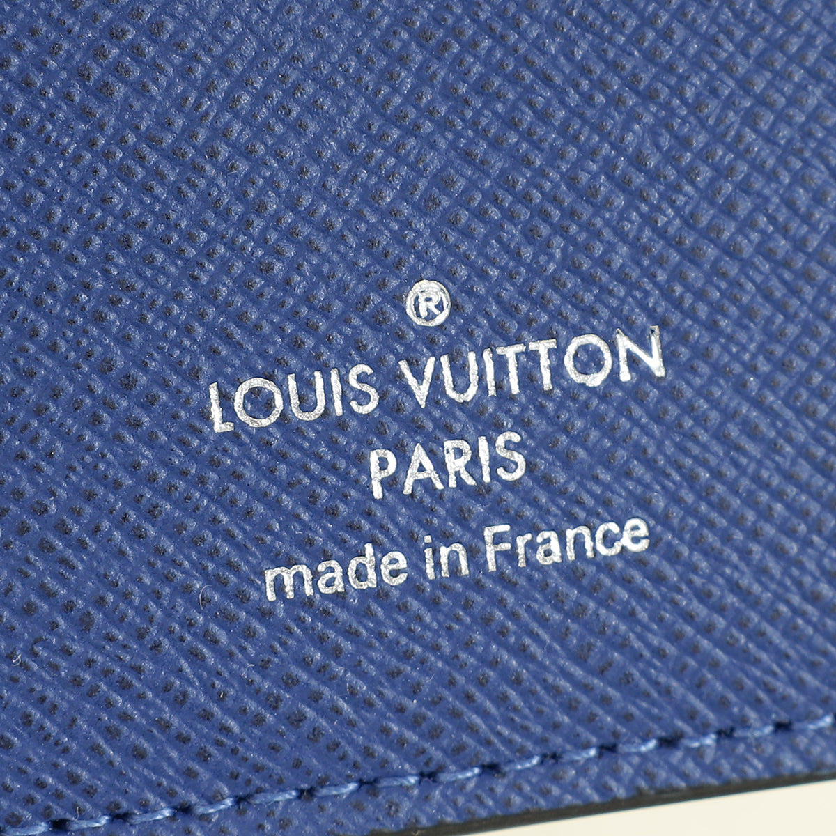 Louis Vuitton Cobalt Taigarama Monogram Pocket Organiser