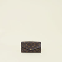 Louis Vuitton Brown Monogram Sarah Wallet