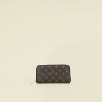 Louis Vuitton Monogram Brown Zippy Wallet