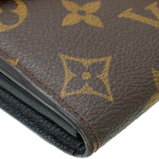 Louis Vuitton Monogram Black Pallas Wallet