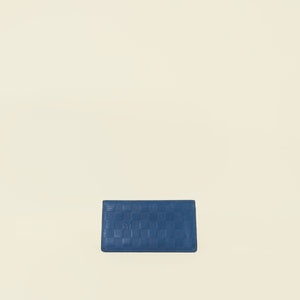 Louis Vuitton Blue Damier Infiniti Brazza Wallet