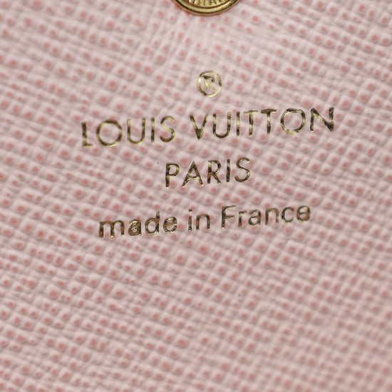 Louis Vuitton Damier Azur Emilie Wallet. Made in Spain.