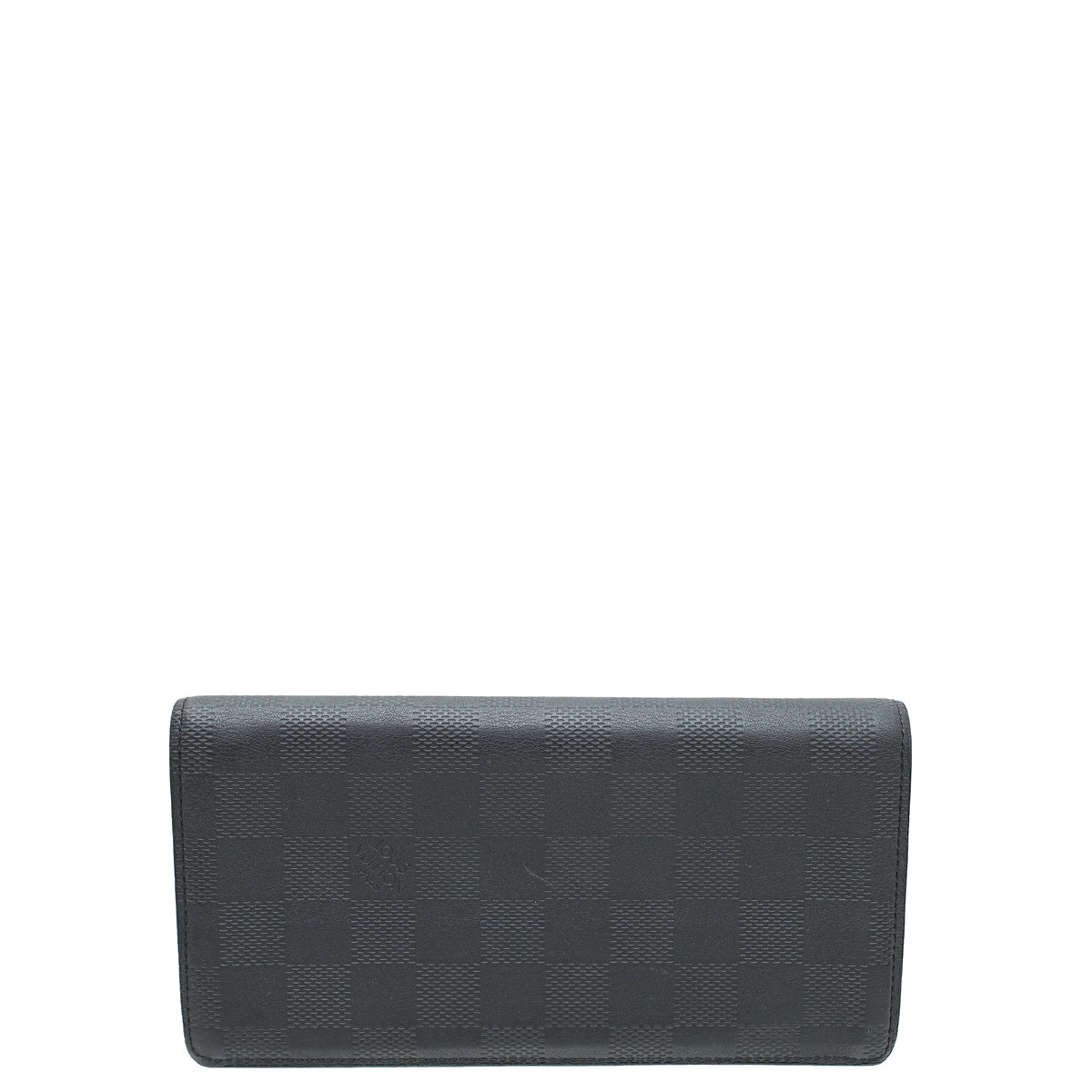 Louis Vuitton Black Damier Infini Brazza Wallet W/ TS Initials