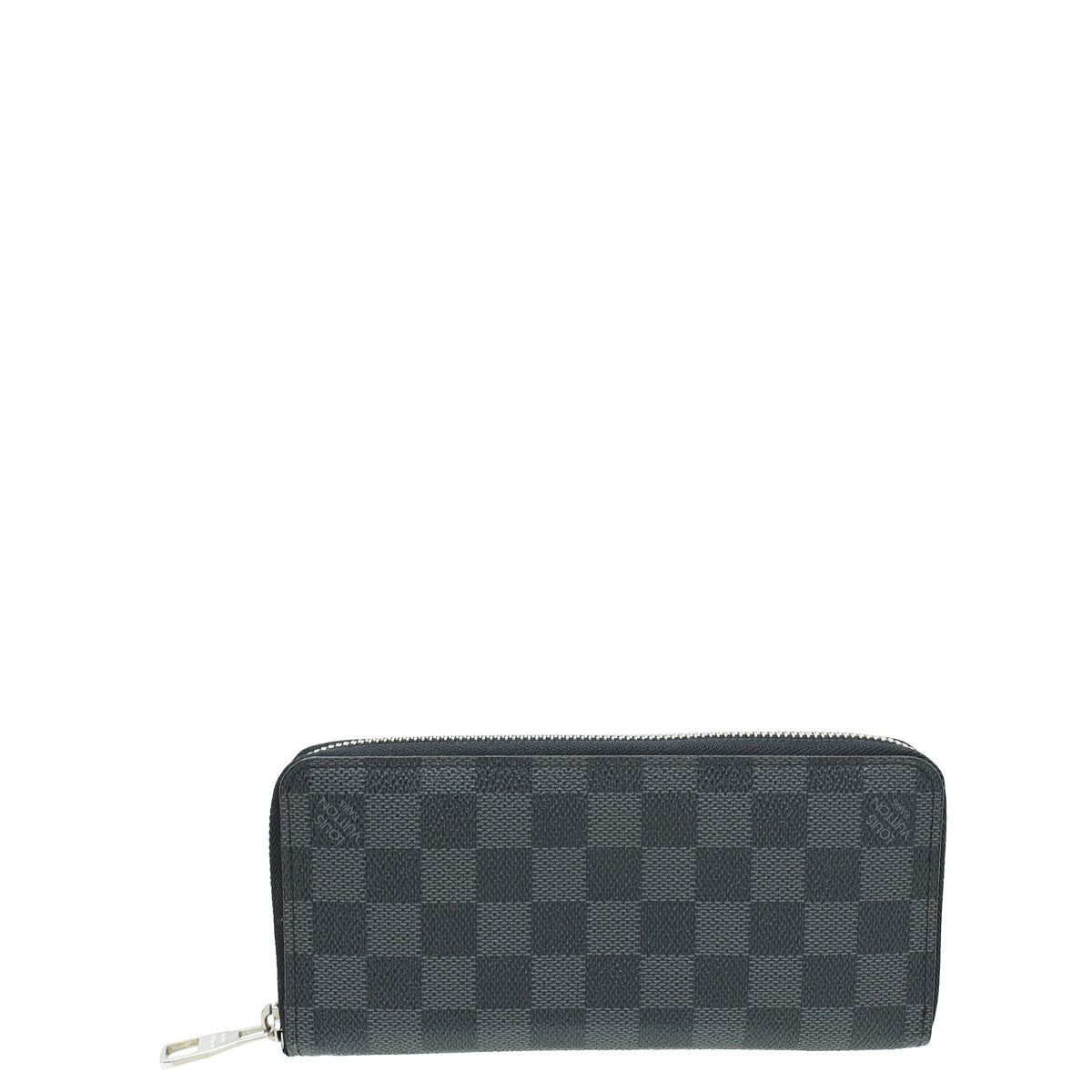 Louis Vuitton Damier Graphite Zippy Vertical Wallet W/ TS Initial-Louis Vuitton-THE CLOSET