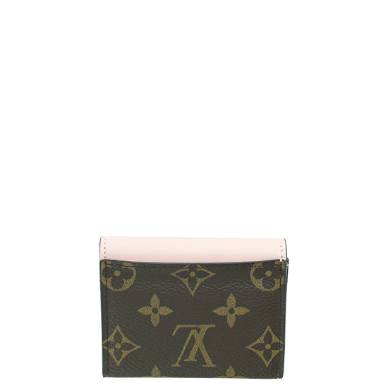 Louis Vuitton Monogram Rose Ballerine Zoé Wallet
