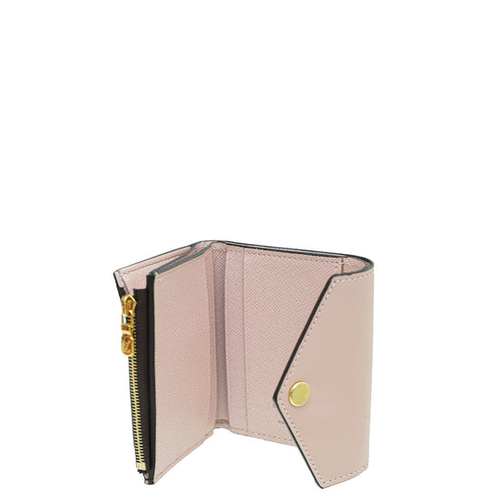 Buy Louis Vuitton Monogram Canvas Zoe Mini Wallets Rose Ballerine Article:  M62933 at