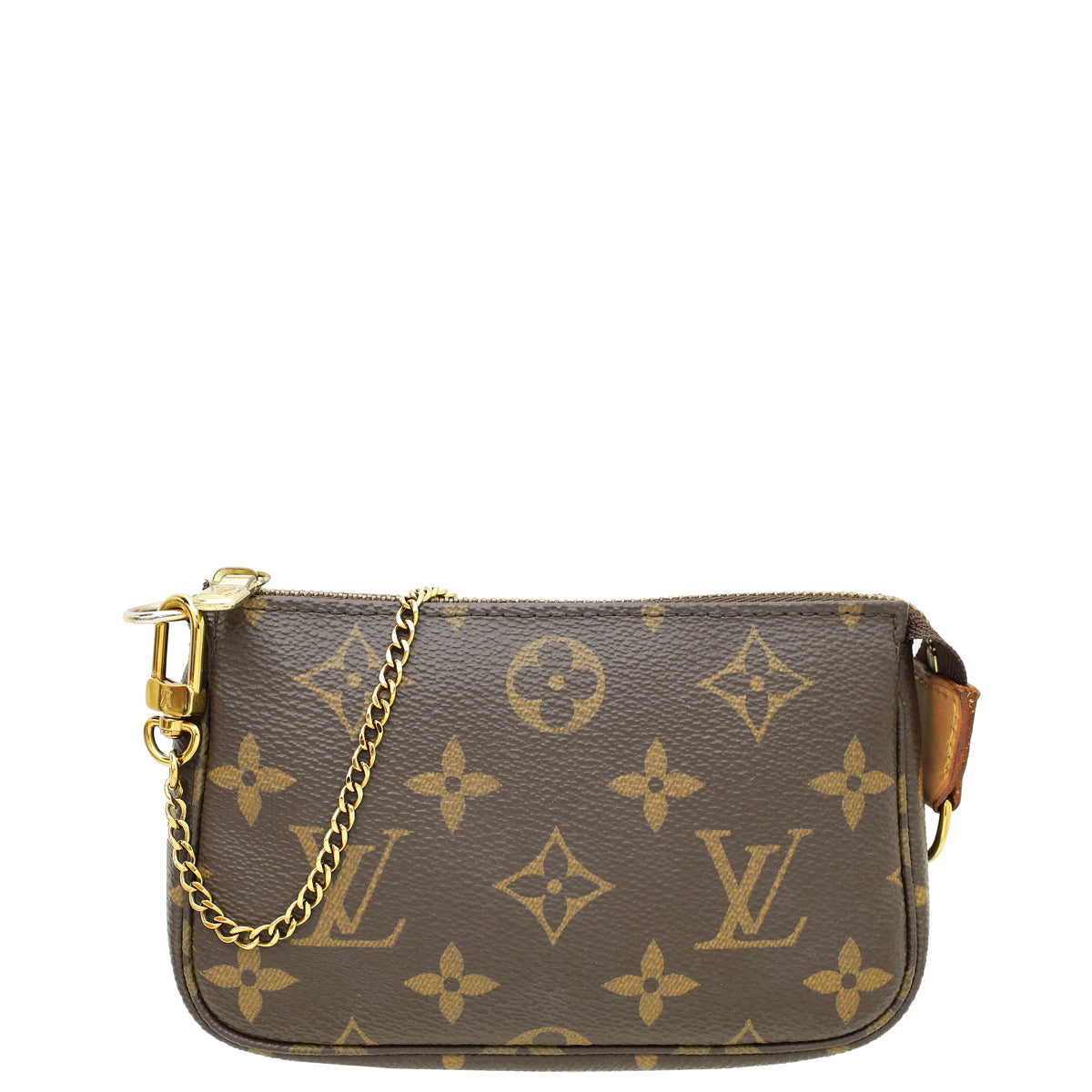 Louis Vuitton Brown Monogram Mini Pochette Accessoires – THE CLOSET