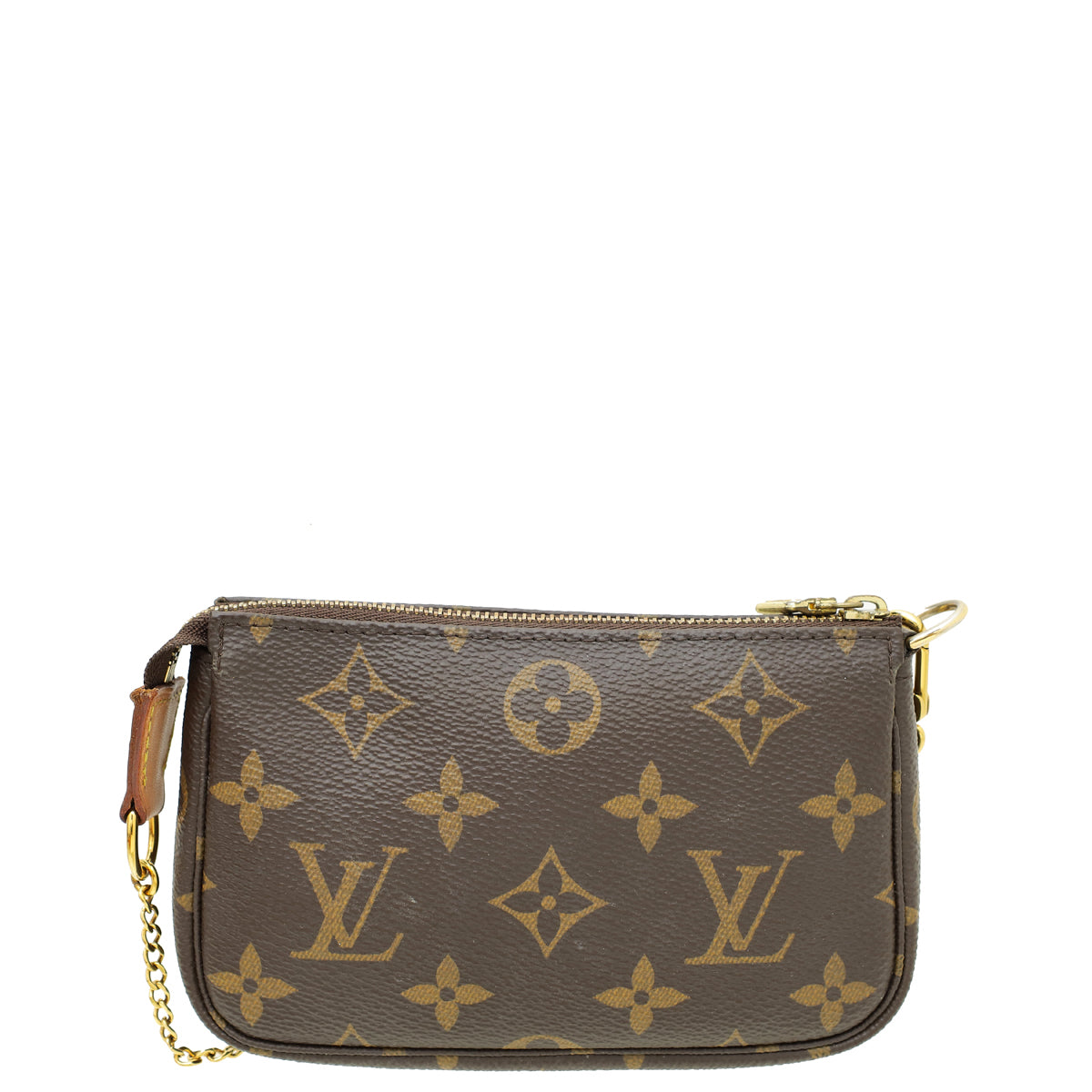 Louis Vuitton Brown Monogram Mini Pochette Accessoires – THE CLOSET