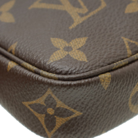 Louis Vuitton Brown Monogram Mini Pochette Accessoires