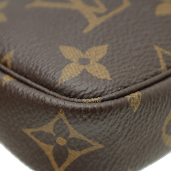 Louis Vuitton Brown Monogram Mini Pochette Accessoires