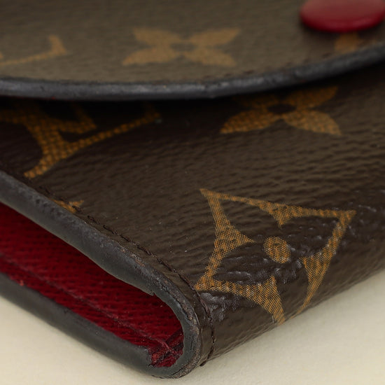 Louis Vuitton Bicolor Monogram Rosalie Coin Purse-Louis Vuitton-THE CLOSET