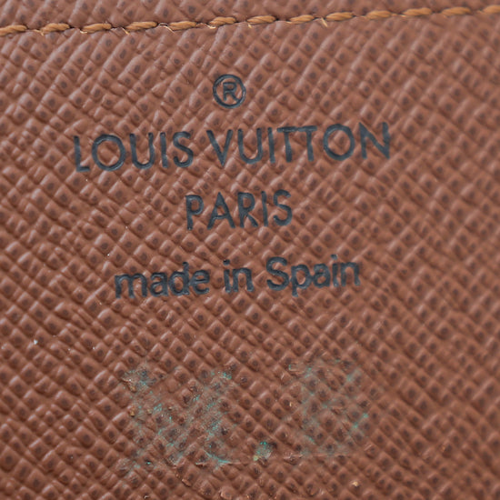 LOUIS VUITTON Monogram Business Card Holder 1272512