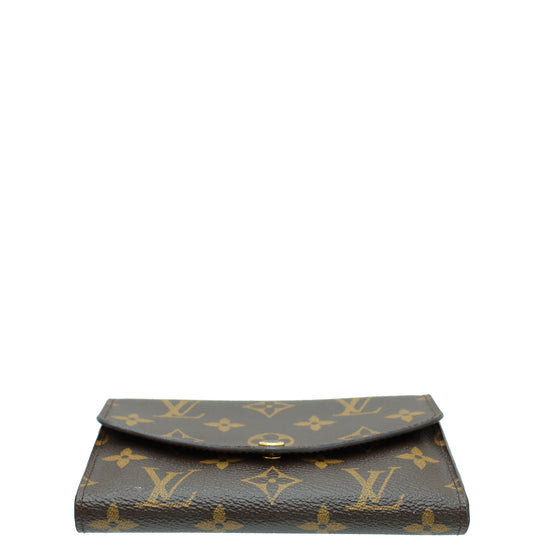 Louis Vuitton Brown Monogram Sarah Compact Wallet