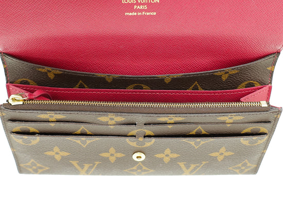 Louis Vuitton Bicolor Monogram Emilie Wallet