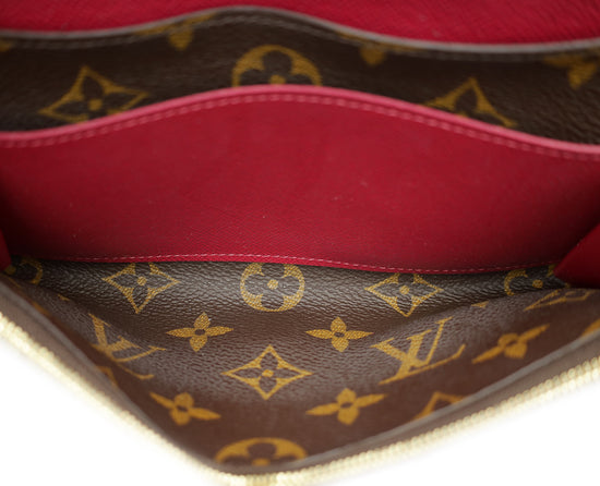 Louis Vuitton Bicolor Monogram Emilie Wallet