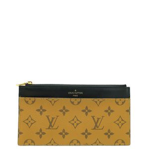 محفظة لويس فويتون Monogram Reverse Slim 