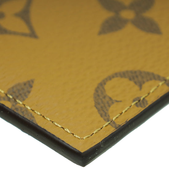 Louis Vuitton Monogram Reverse Slim Purse