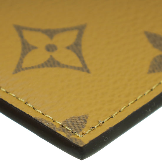 Louis Vuitton Monogram Reverse Slim Purse