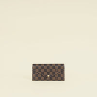 Louis Vuitton Damier Ebene Josephine Wallet W/ B.A Initial