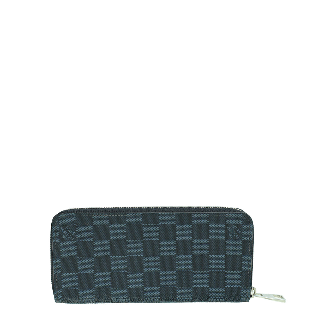 Louis Vuitton Damier Graphite Zippy Vertical Wallet /W MK7 Initials-Louis Vuitton-THE CLOSET