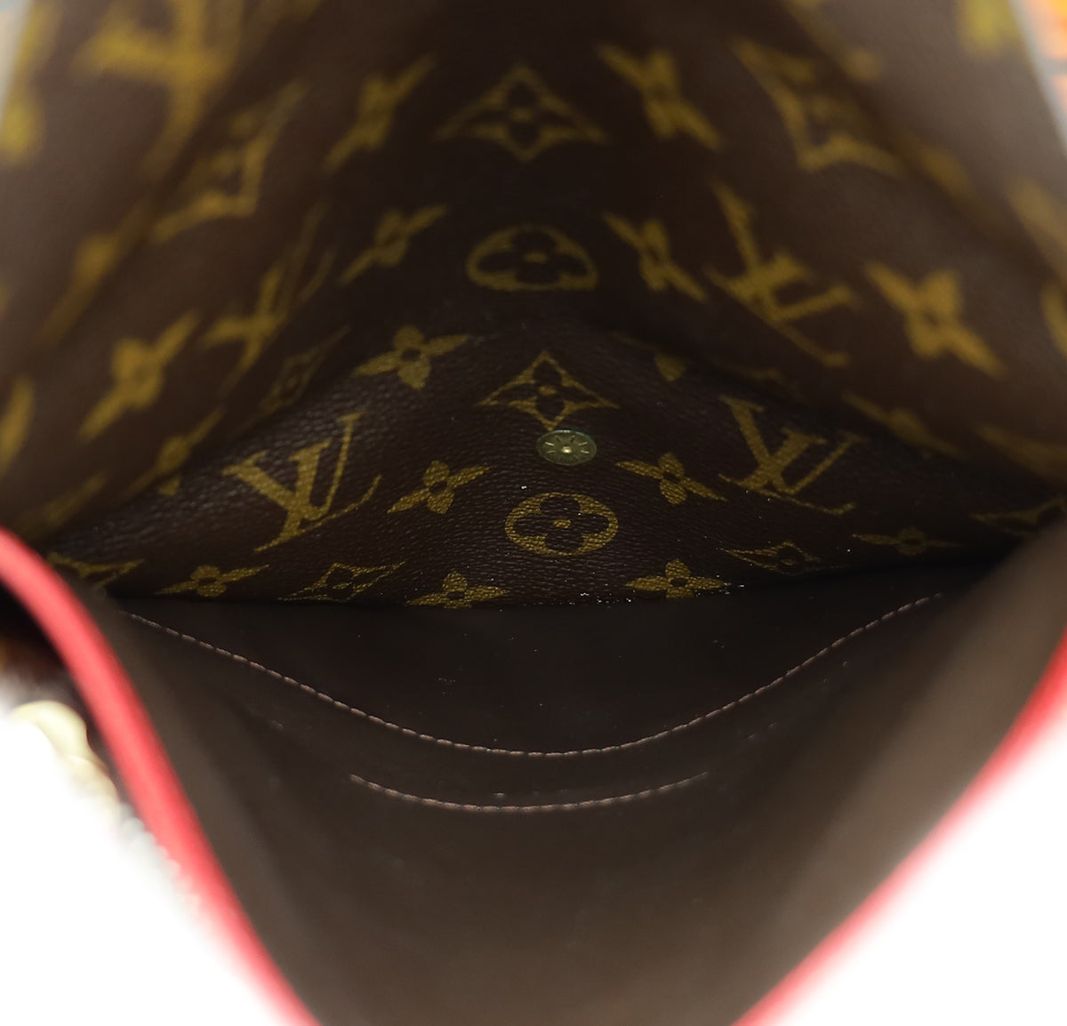 Louis Vuitton Bicolor Monogram Josephine Wallet