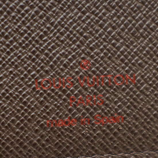 Louis Vuitton Damier Ebene Brown Insolite Wallet