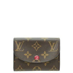 Louis Vuitton Monogram Fuchsia Rosalie Coin Purse