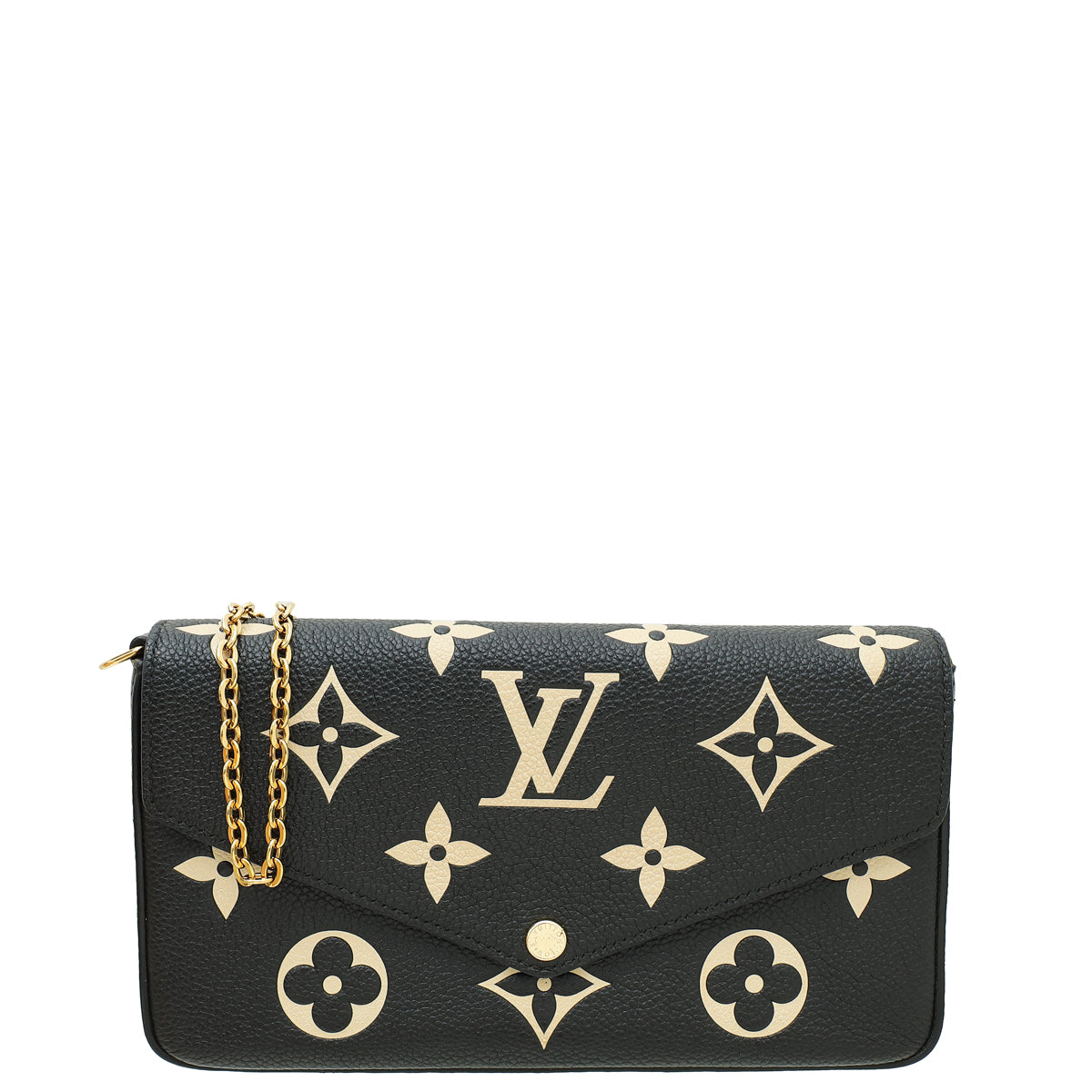 Louis Vuitton Bicolor Monogram Empreinte Felicie Pochette-Louis Vuitton-THE CLOSET