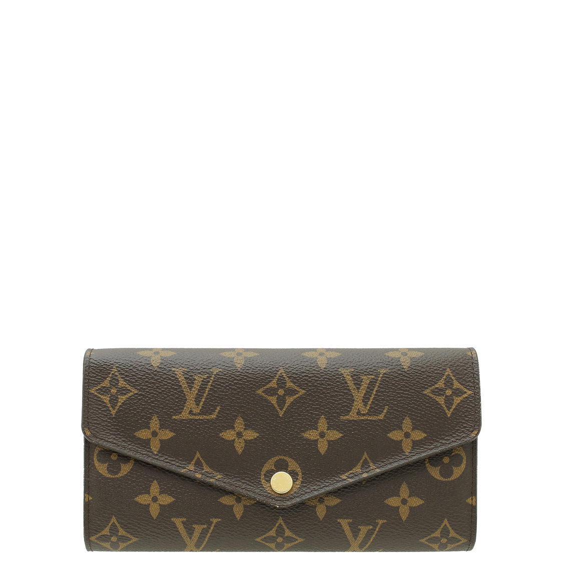 Louis Vuitton Monogram Sarah Wallet W/T,M Initials