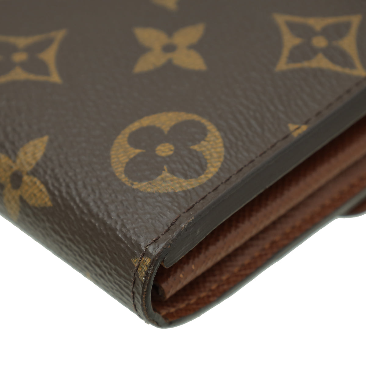 Louis Vuitton Monogram Sarah Wallet W/T,M Initials