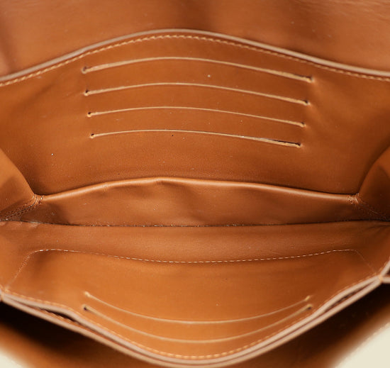 Louis Vuitton Damier Ebene Ascot Wallet w/ SMR Initial