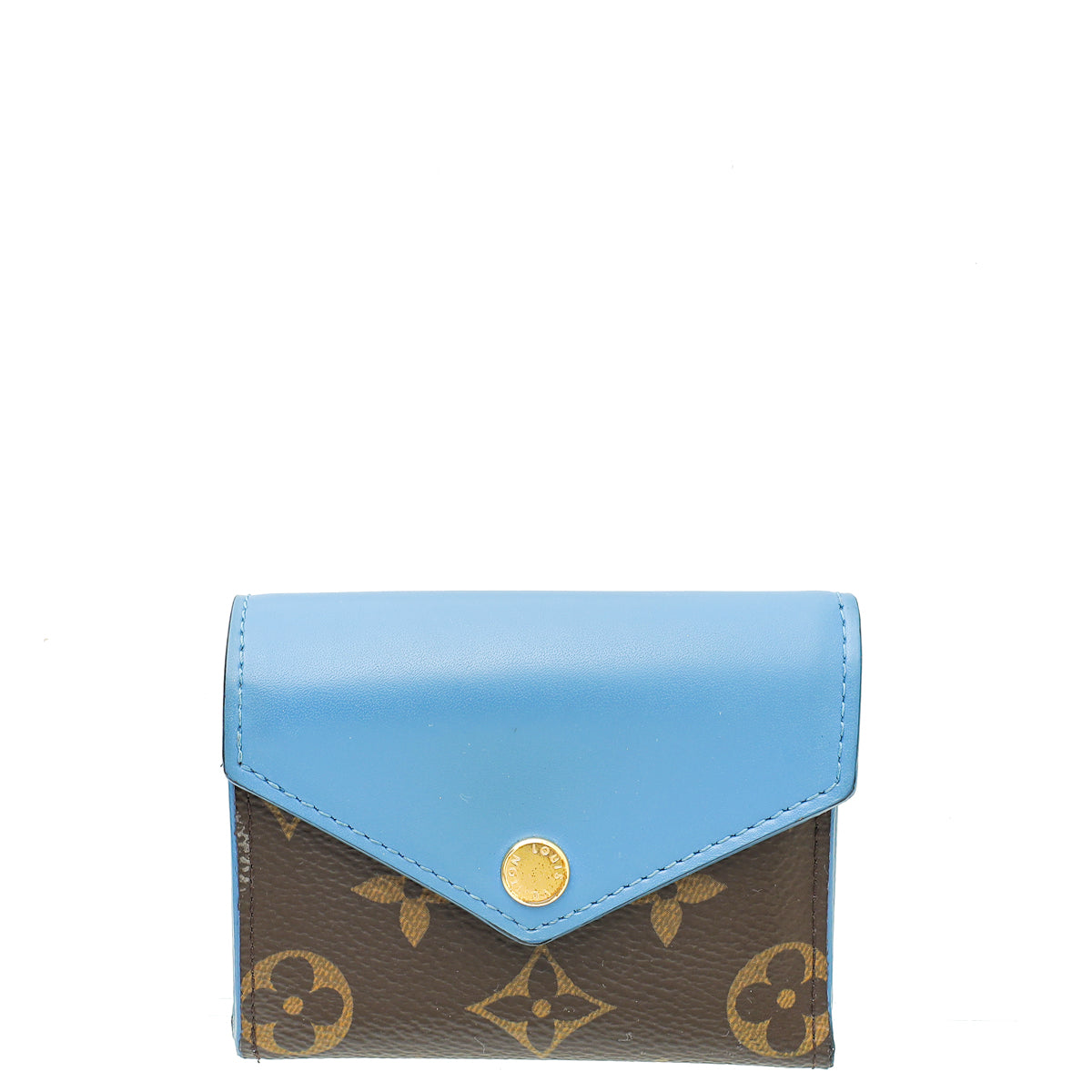 Louis Vuitton Monogram Blue Zoe Wallet