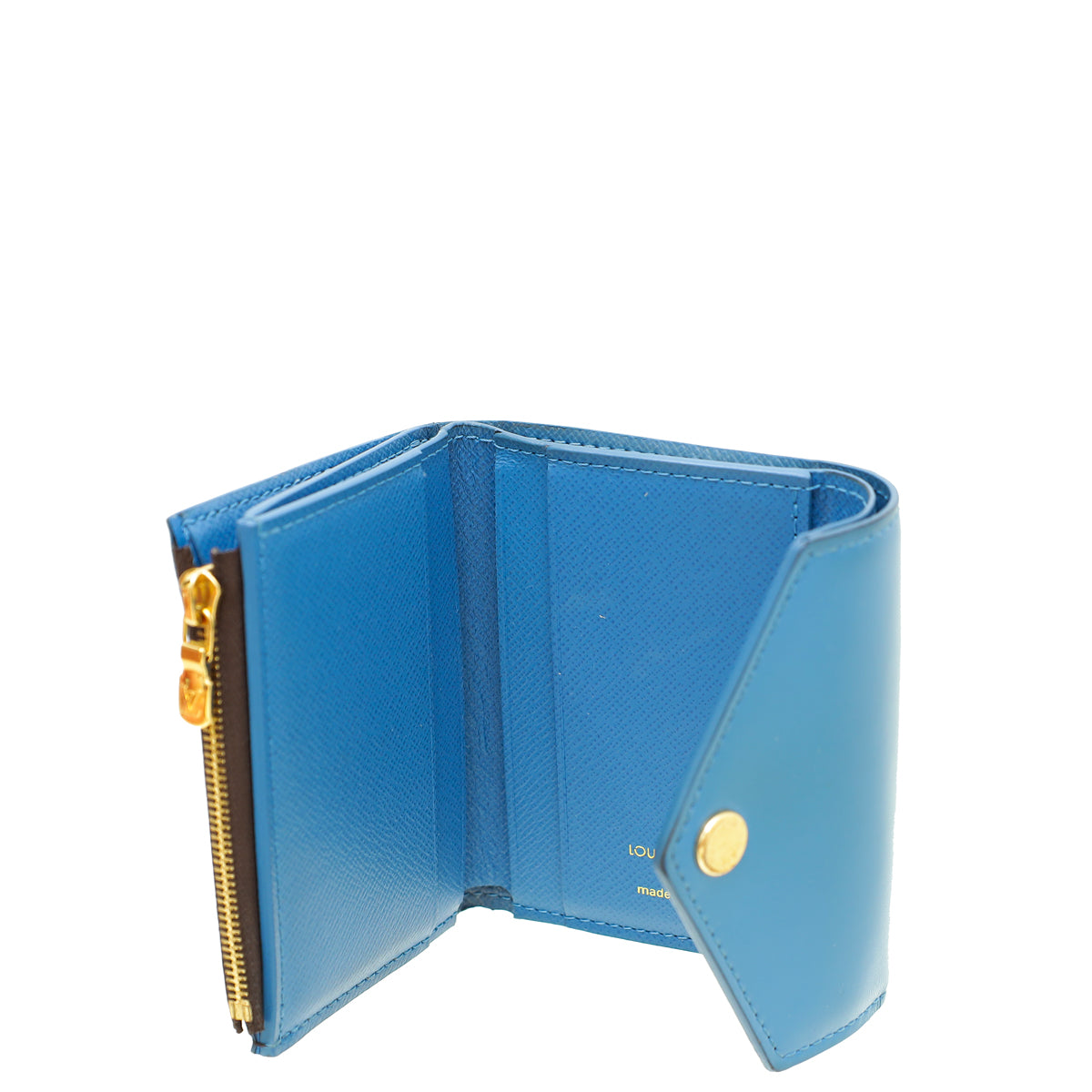 Buy Louis Vuitton Zoe Monogram Blue Wallet