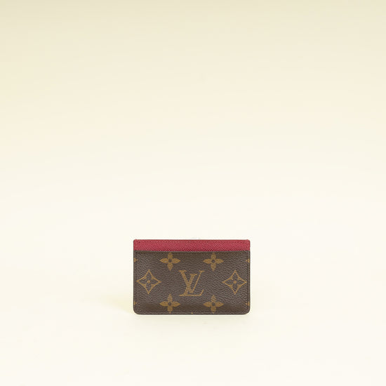 Louis Vuitton Monogram Fuchsia Card Holder