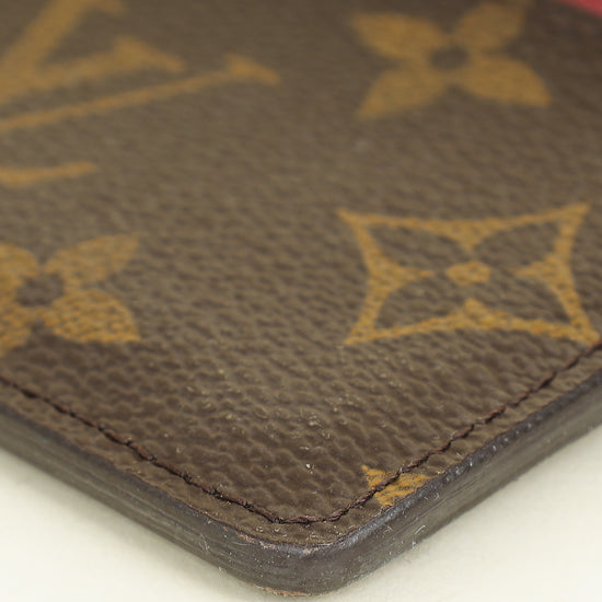 Louis Vuitton Monogram Fuchsia Card Holder