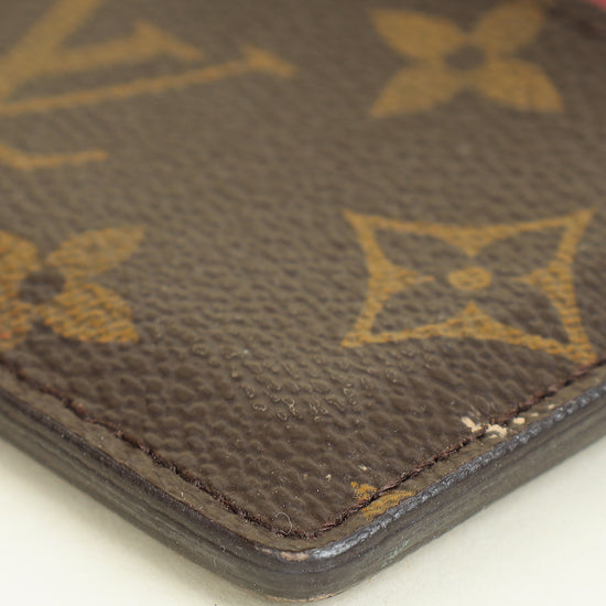 Louis Vuitton Monogram Fuchsia Card Holder