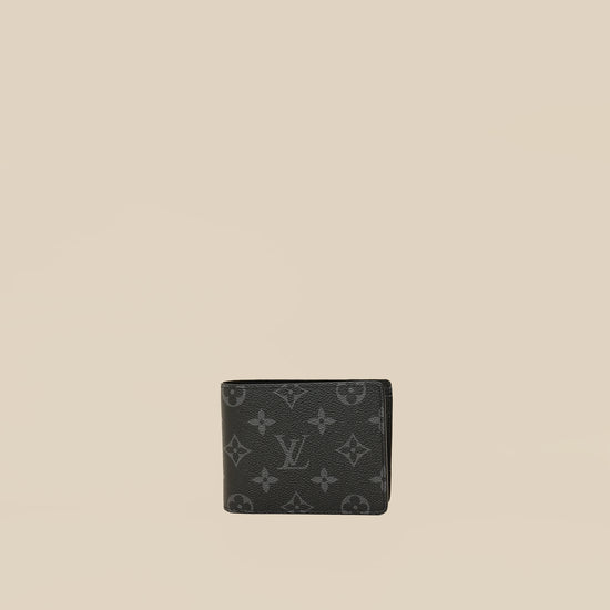 Louis Vuitton Monogram Eclipse Multiple Wallet-Louis Vuitton-THE CLOSET