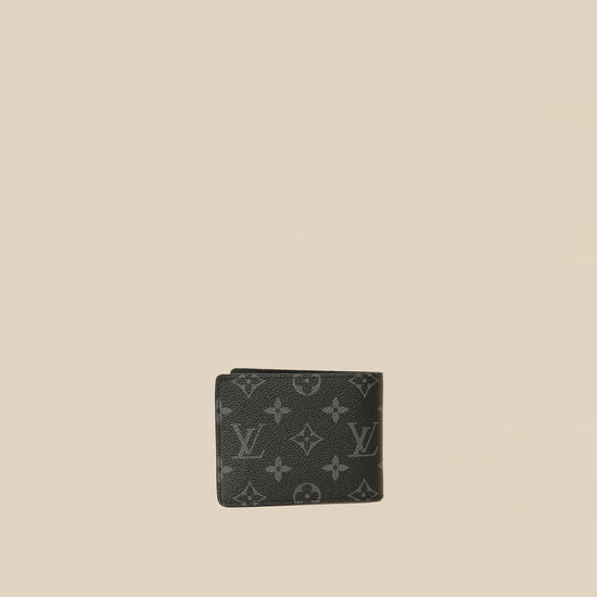 Louis Vuitton Monogram Eclipse Multiple Wallet-Louis Vuitton-THE CLOSET