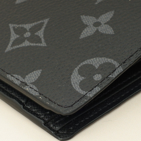 Louis Vuitton Monogram Eclipse Multiple Wallet-Louis Vuitton-THE CLOSET